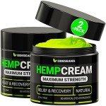 Odeseana Hemp Pain Relief Cream (2 Pack)