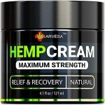 Natural Hemp Pain Relief Cream with Arnica & Turmeric