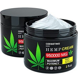 Envisha Hemp Cream 2-Pack for Pain Relief