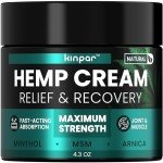 Maximum Strength Hemp Cream with Turmeric & MSM