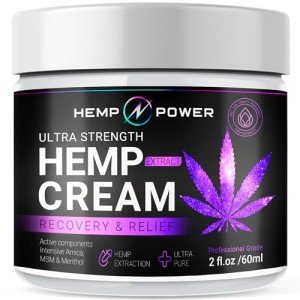 Hemp Power Joint and Muscle Relief Cream 2oz