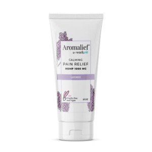 Aromalief Lavender Hemp Pain Relief Cream - 1000MG