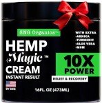 Maximum Strength Hemp Cream with Menthol Relief