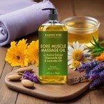 Majestic Pure Arnica Muscle Massage Oil 8 oz