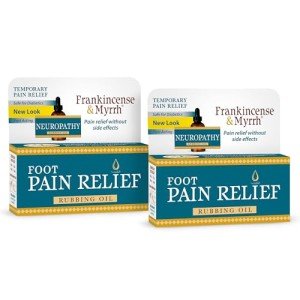 Frankincense & Myrrh Foot Pain Relief Oil - 2 Pack