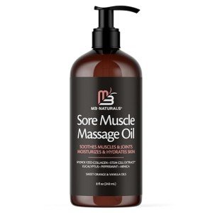 Arnica Muscle Relief Massage Oil with Collagen