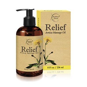 Arnica Massage Oil for Sore Muscle Relief 8oz