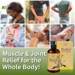 Arnica Massage Oil for Sore Muscle Relief 8oz