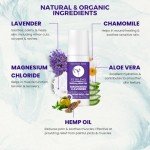 Lavender Roll-On Pain Cream with Hemp & Magnesium