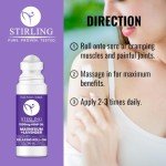 Lavender Roll-On Pain Cream with Hemp & Magnesium
