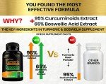 Turmeric Boswellia Joint Support Supplement 2000 mg