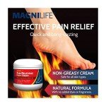 MagniLife All-Natural Foot Pain Relief Cream 4oz