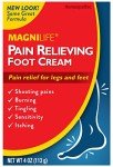 MagniLife All-Natural Foot Pain Relief Cream 4oz