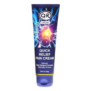 QR Quick Relief Pain Cream with Menthol & Mannitol
