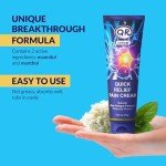 QR Quick Relief Pain Cream with Menthol & Mannitol