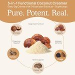 Plant-Based Coconut Creamer with Mushrooms & Cinnamon