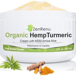 Zenrenu Hemp Turmeric Pain Relief Cream 4 oz