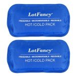 LotFancy Reusable Hot Cold Gel Packs for Pain Relief