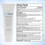 SUB ZERO Cooling Pain Relief Gel - 3 Pack