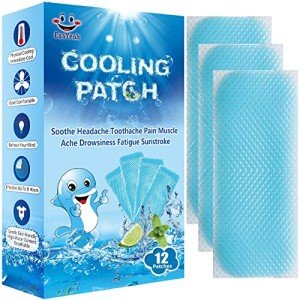 Cooling Patches for Pain Relief – Pack of 12