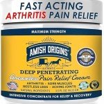 Amish Origins Maximum Strength Pain Relief Cream 3.5 oz