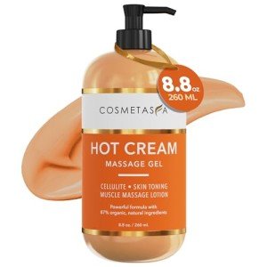Cosmetasa Organic Hot Cream for Muscle Relief