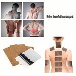 100 Self-Heating Ginger Pain Relief Patches