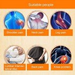 100 Self-Heating Ginger Pain Relief Patches