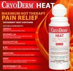 CryoDerm 3 oz Heat Lotion Roll-On