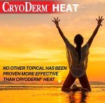 CryoDerm 3 oz Heat Lotion Roll-On