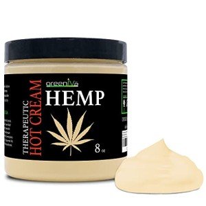 GreenIVe Hemp Hot Massage Cream for Joints & Muscles