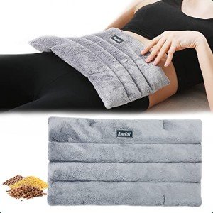 Romfox Microwavable Pain Relief Heating Pad - Grey