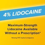 Max-Strength Lidocaine Pain Relief Cream with Aloe