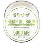 FOXLEAF Hemp Oil Balm for Pain Relief 2 OZ