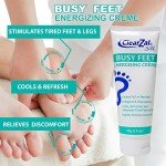 Cooling Foot Cream with Menthol for Pain Relief