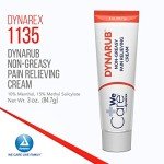 Dynarex DynaRub Menthol Pain Relief Cream - 3oz
