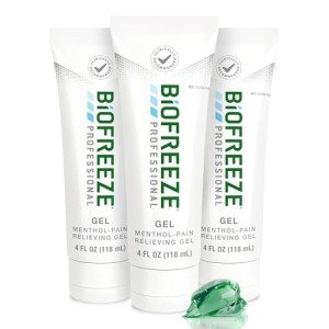 Biofreeze Pain Relief Cream, 4 Fl Oz (3-Pack)