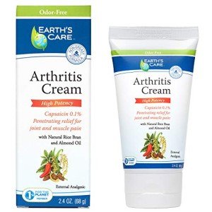 Earth's Care Odor-Free Arthritis Pain Cream 2.4 oz