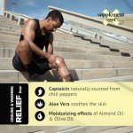 Capsaicin Pain Relief Roll-On Cream for Muscles