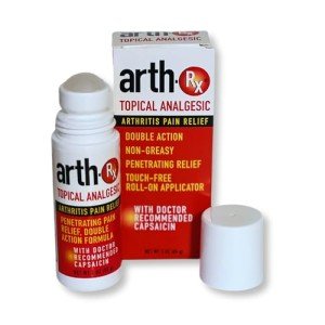 Arth-Rx Roll-On Pain Relief Cream with Capsaicin