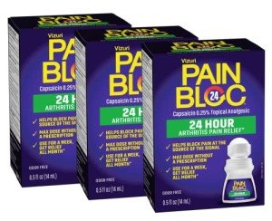 PainBloc24 Maximum Strength Arthritis Pain Relief Roll-On