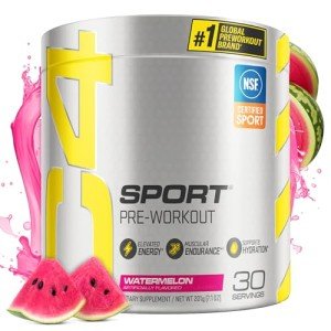 V4 Sport Watermelon Flavored Pre-Workout Cream 201g