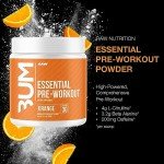RAW Essential Pre-Workout Energy Powder - Orange