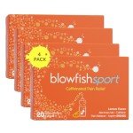 Blowfish Sport Pain Relief for Athletes - 4 Pack