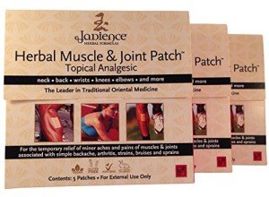 JADIENCE 3-Pack Natural Relief Pain Patches