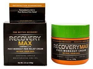 RecoveryMax Post Workout Cream for Muscle Relief