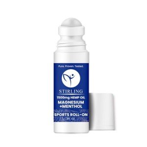 Menthol Roll-On Lotion with Hemp & Magnesium