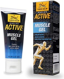 Tiger Balm Muscle Gel for Soreness Relief, 2 oz