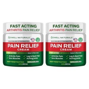 OWELL NATURALS Fast-Acting Arthritis Pain Relief Cream