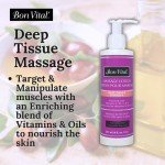 Bon Vital' Deep Tissue Massage Lotion, 8 Oz